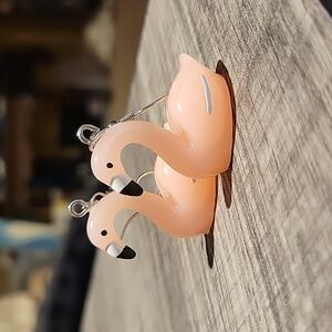Pink Flamingo Earrings